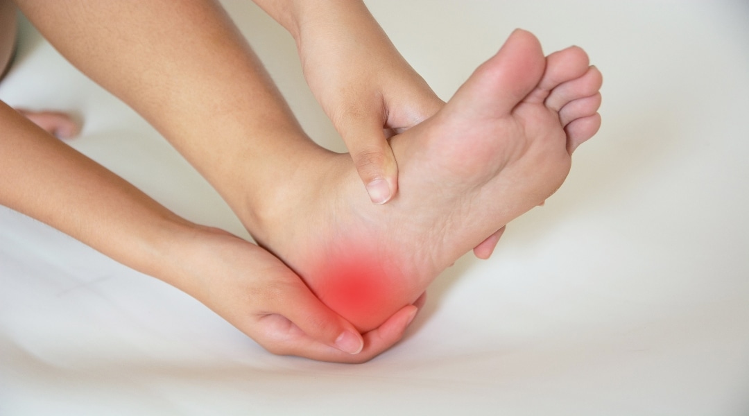 get rid of heel pain
